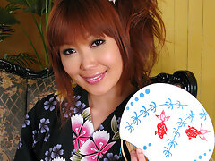 Cute Asian lady Yuno Hoshi gets pleased by a horny young man. This babe shows proudly her lovely trimmed cunt and sucks his fine cock with so much passion. Later Yuno gets drilled in a few sex position and filled with hot sperm. She loves it!video